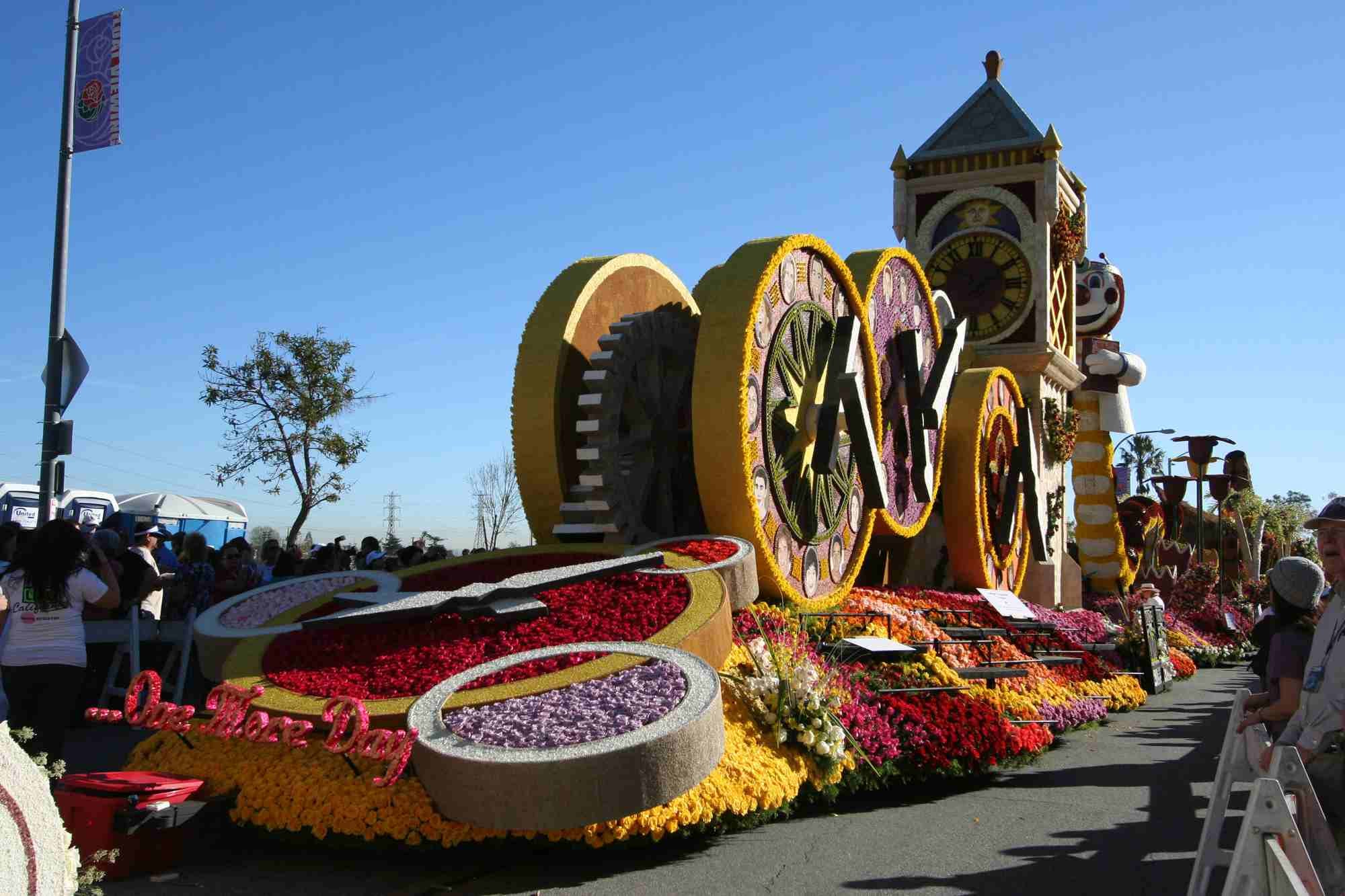 Rose Parade Float Decorations