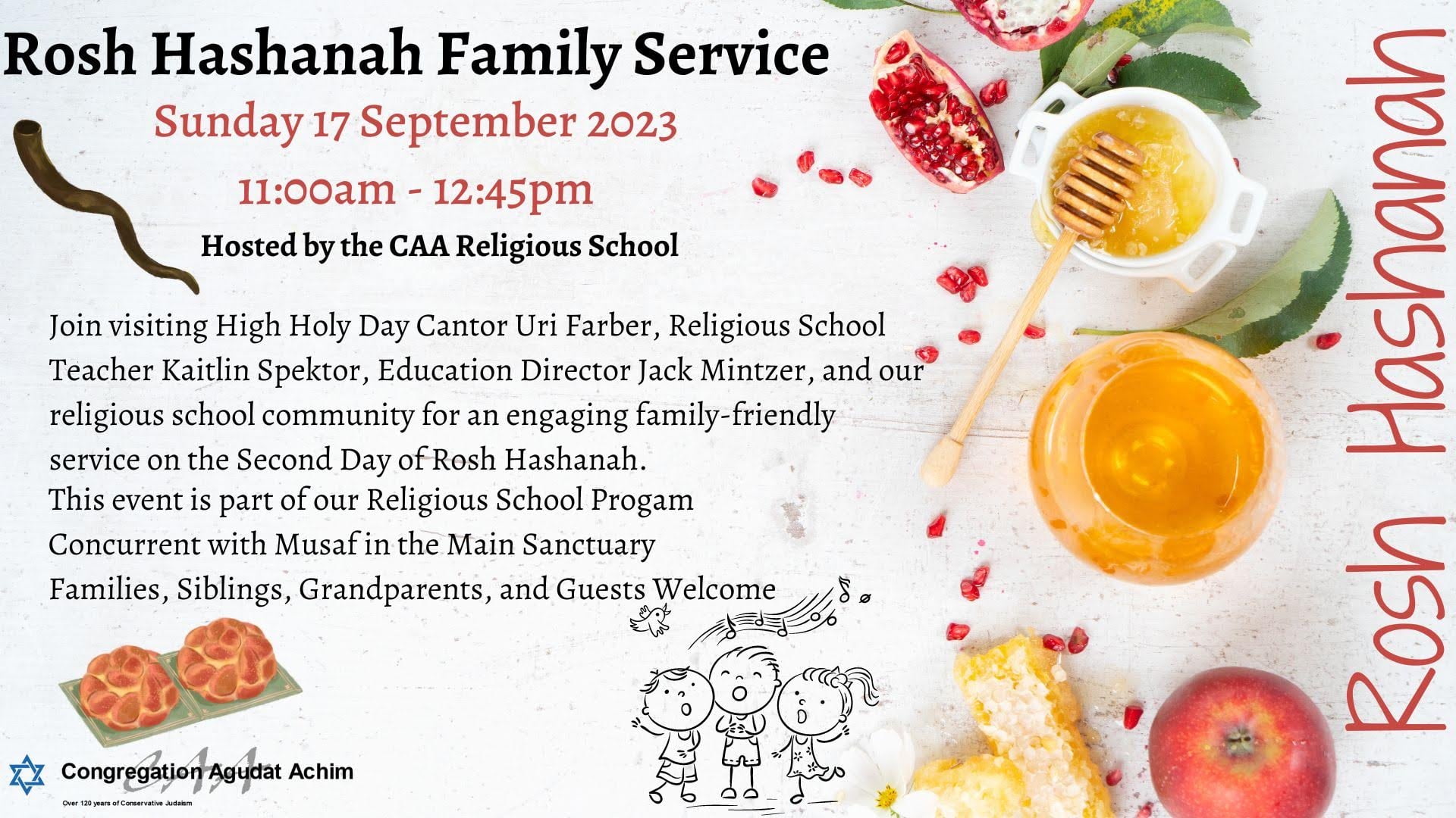 Rosh Hashanah family community