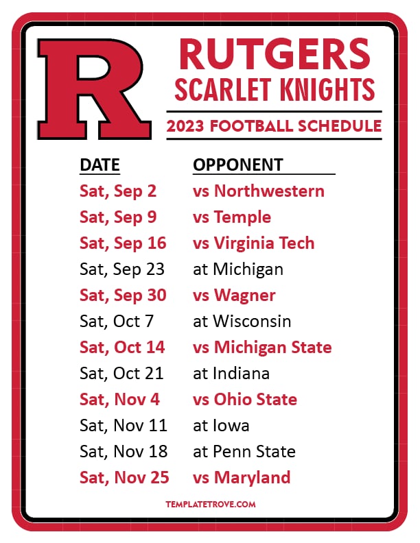 Rutgers Dental School 2024-2025 Calendar Key Dates