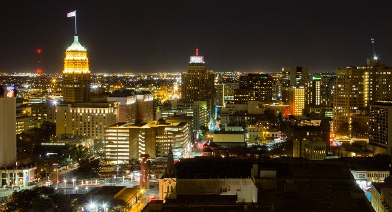 San Antonio at Night