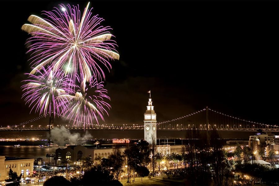 New Year's Eve in San Francisco