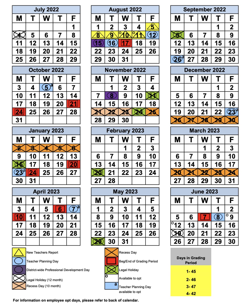 Smyrna School District Calendar 2024-2025