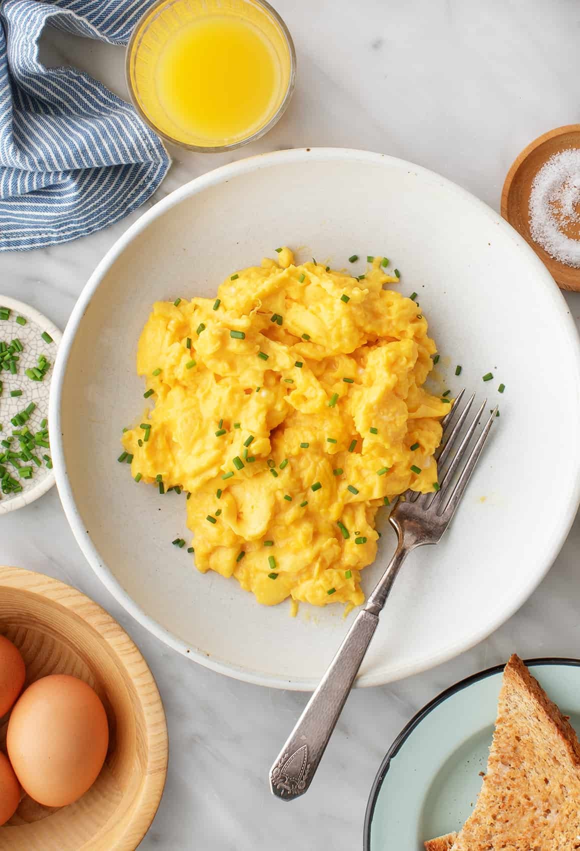 Scrambled eggs are a breakfast staple, but cooking them to perfection can be a challenge