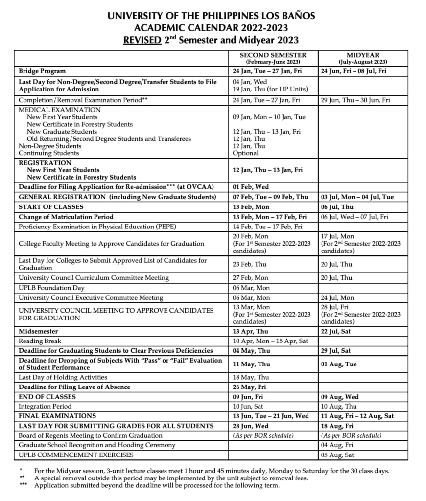 LISD 2024-2025 Second Semester Calendar