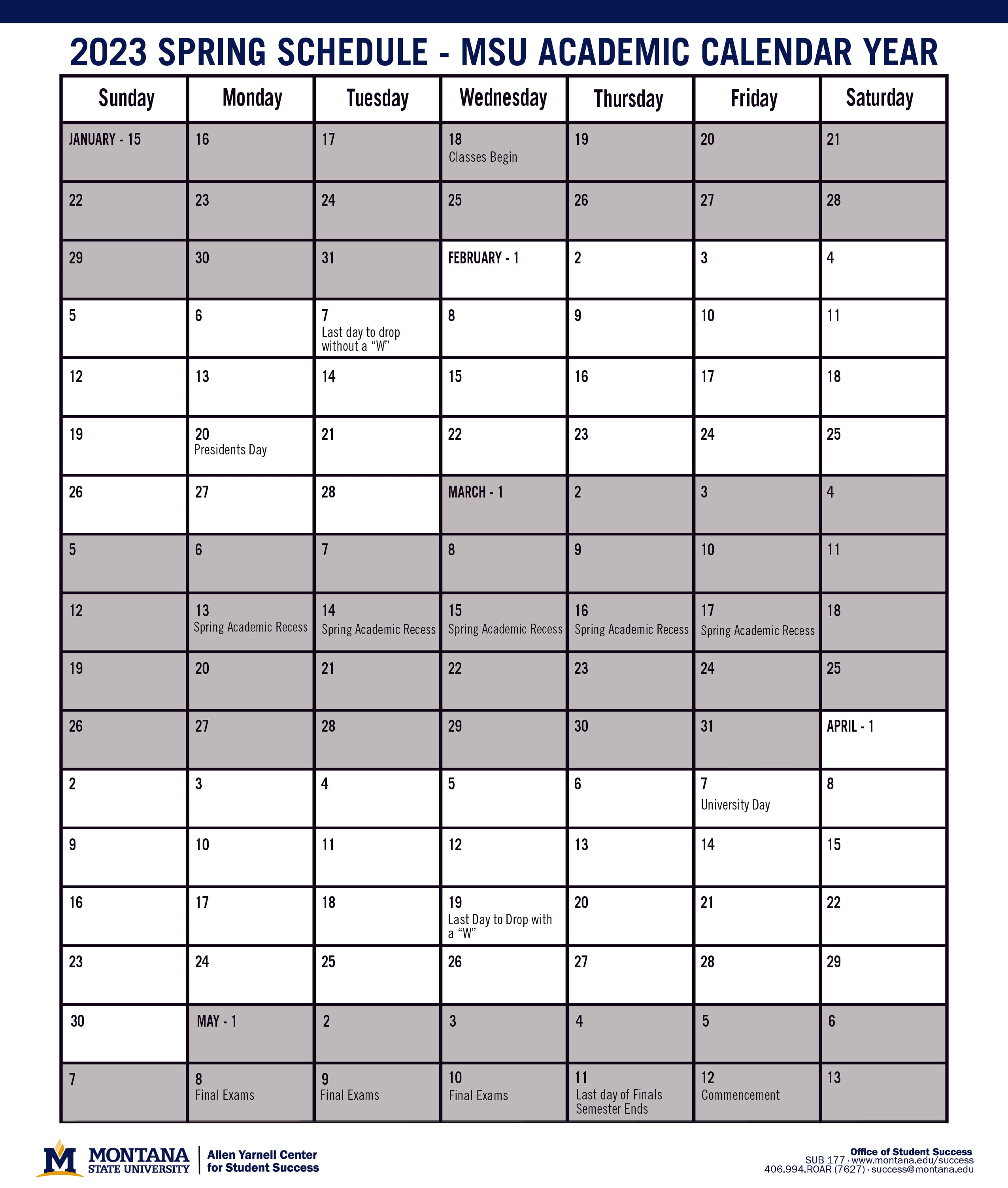 Ewa Elementary School Semester Dates