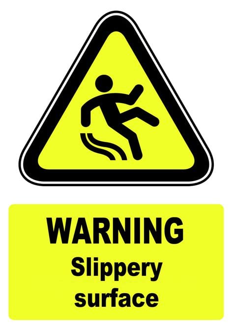 Slippery Surfaces and Water-Related Accidents