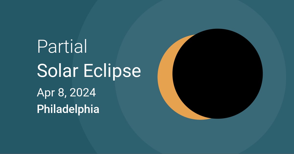 Solar Eclipse Time In Philadelphia Today Revealed