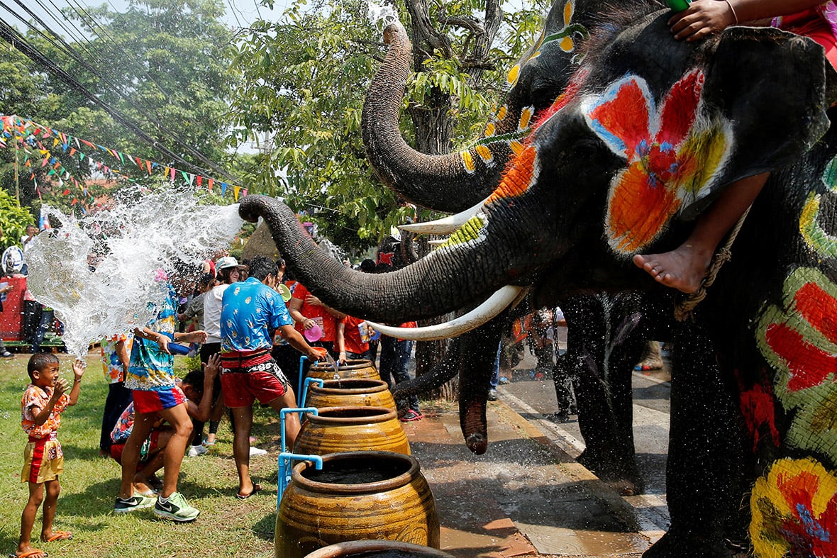 Celebrating Thai New Year: Songkran Water Festival