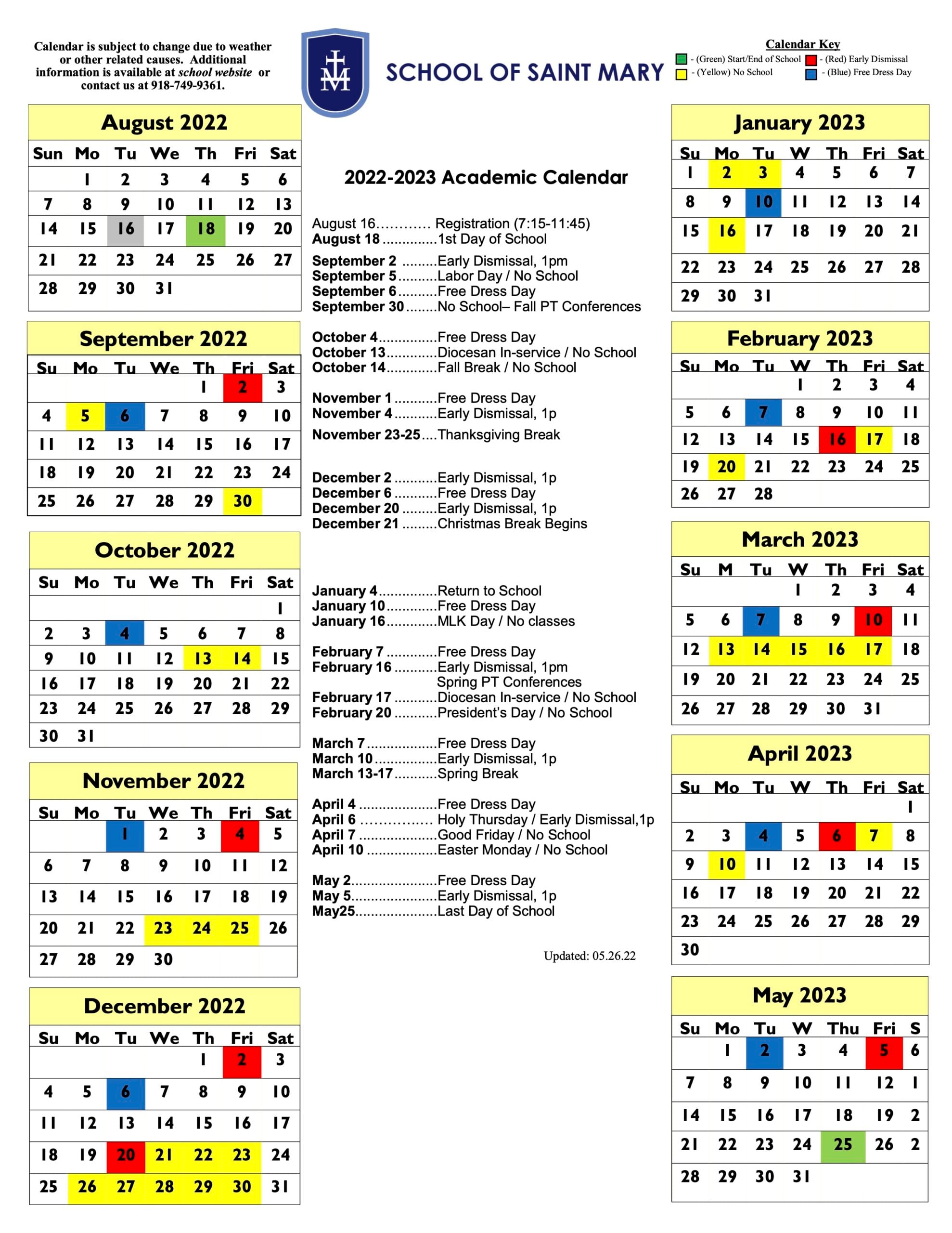 St Johns University Spring 2025 Academic Calendar