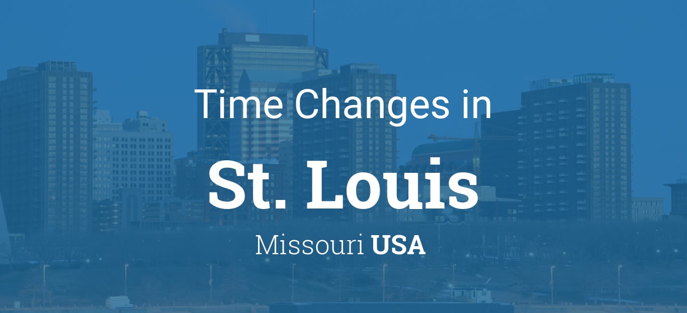 St Louis Time: Current Local Time And Time Zone