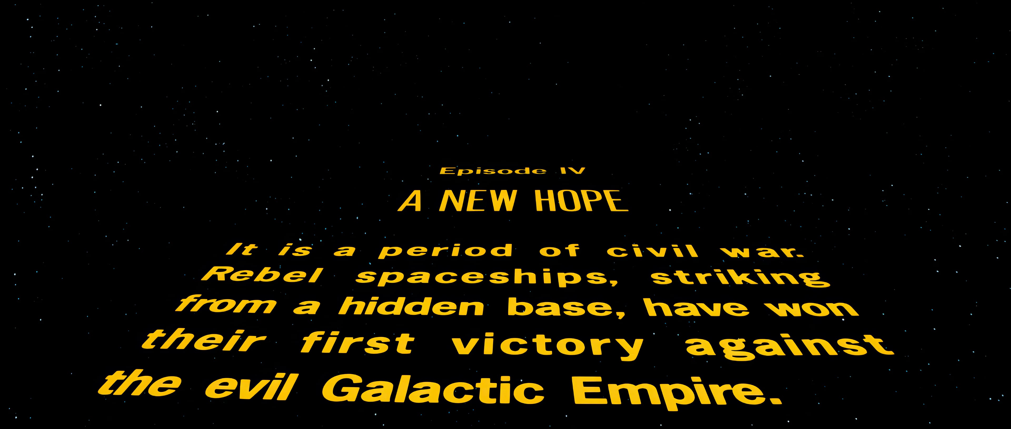 A Galactic Phenomenon: Understanding the Star Wars Opening Crawl