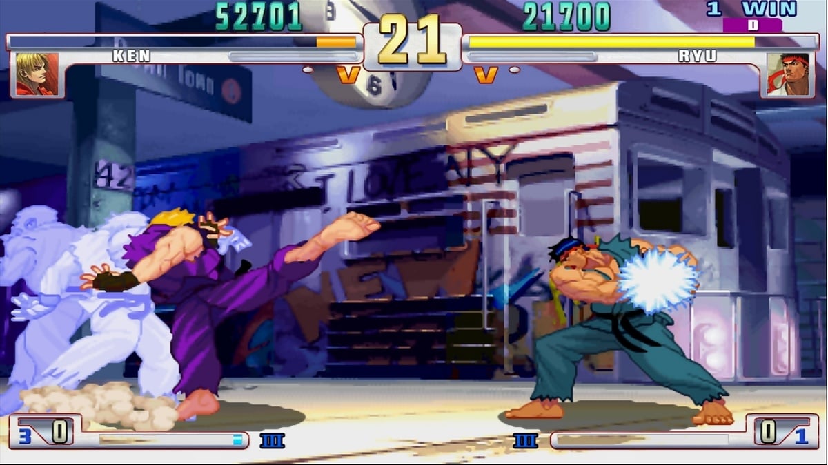 Street Fighter 3: New Generation Gameplay