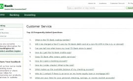 TD Bank Customer Service