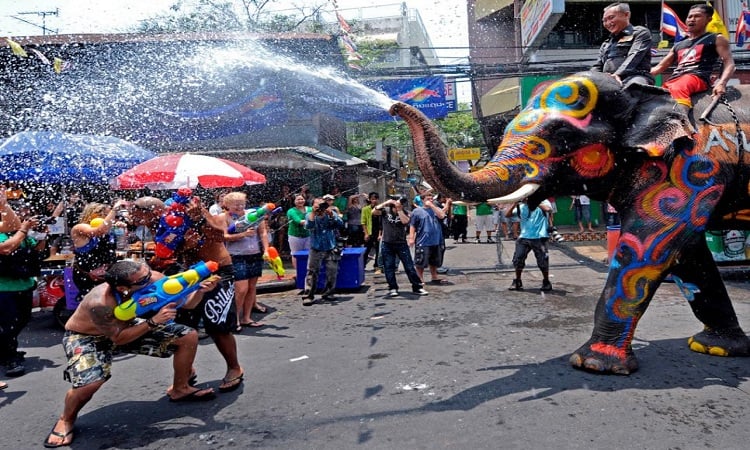 Thailand Water Festival