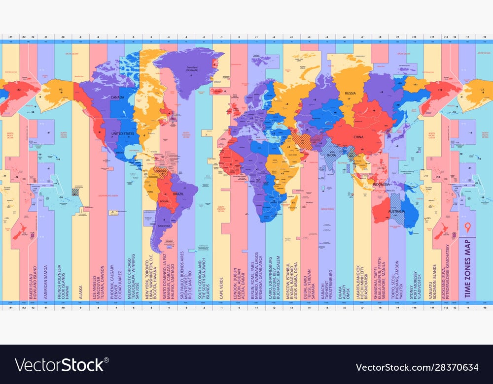 Time Zone Boundaries