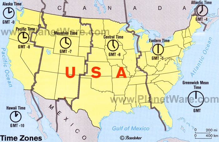 Understanding Time Zones in the USA