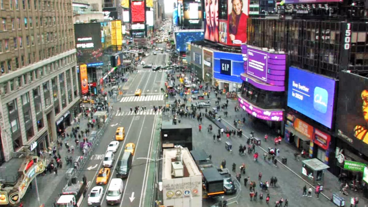 The Energy of Times Square