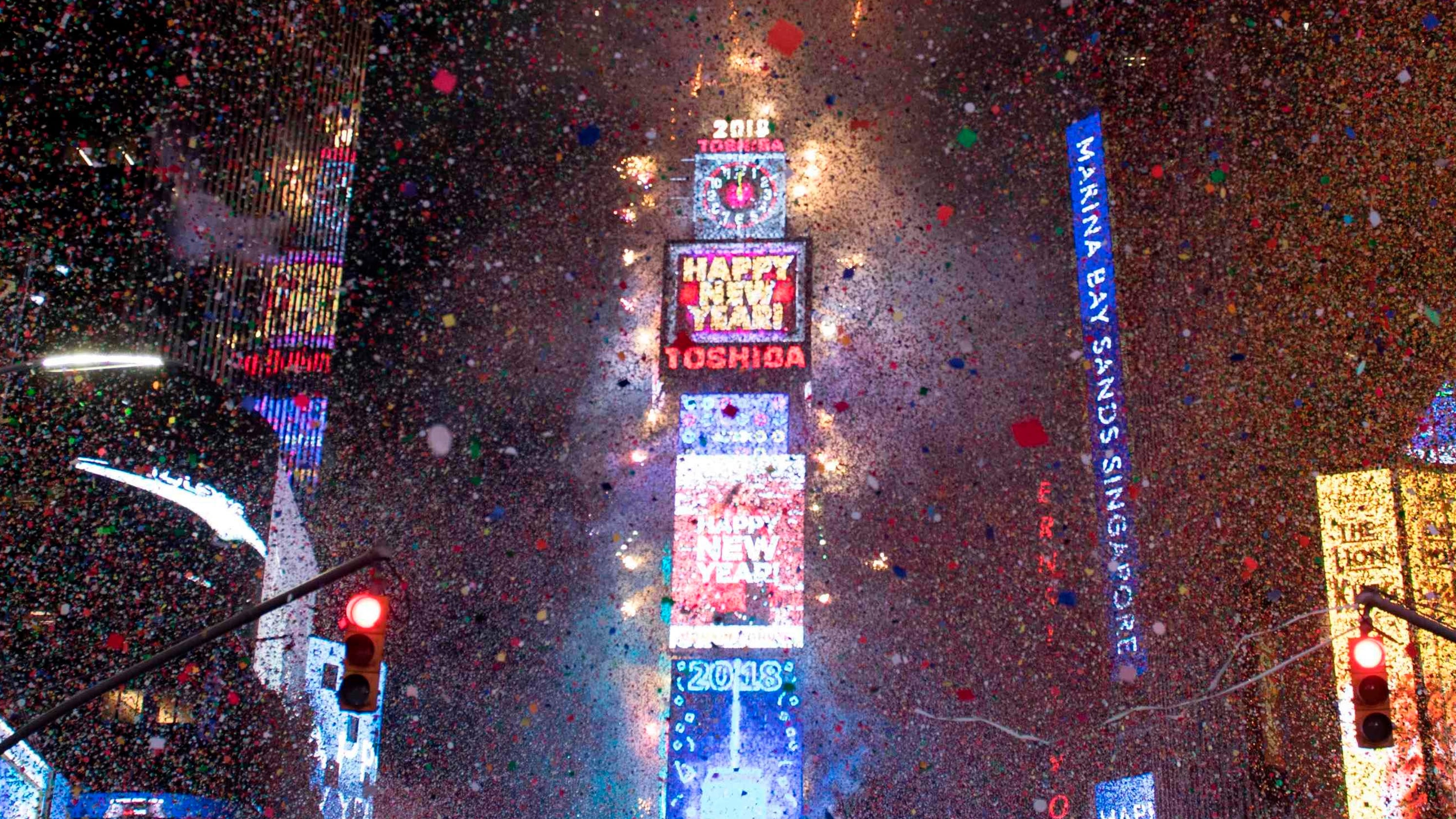 Times Square New Year's Eve Ball Drop Planning