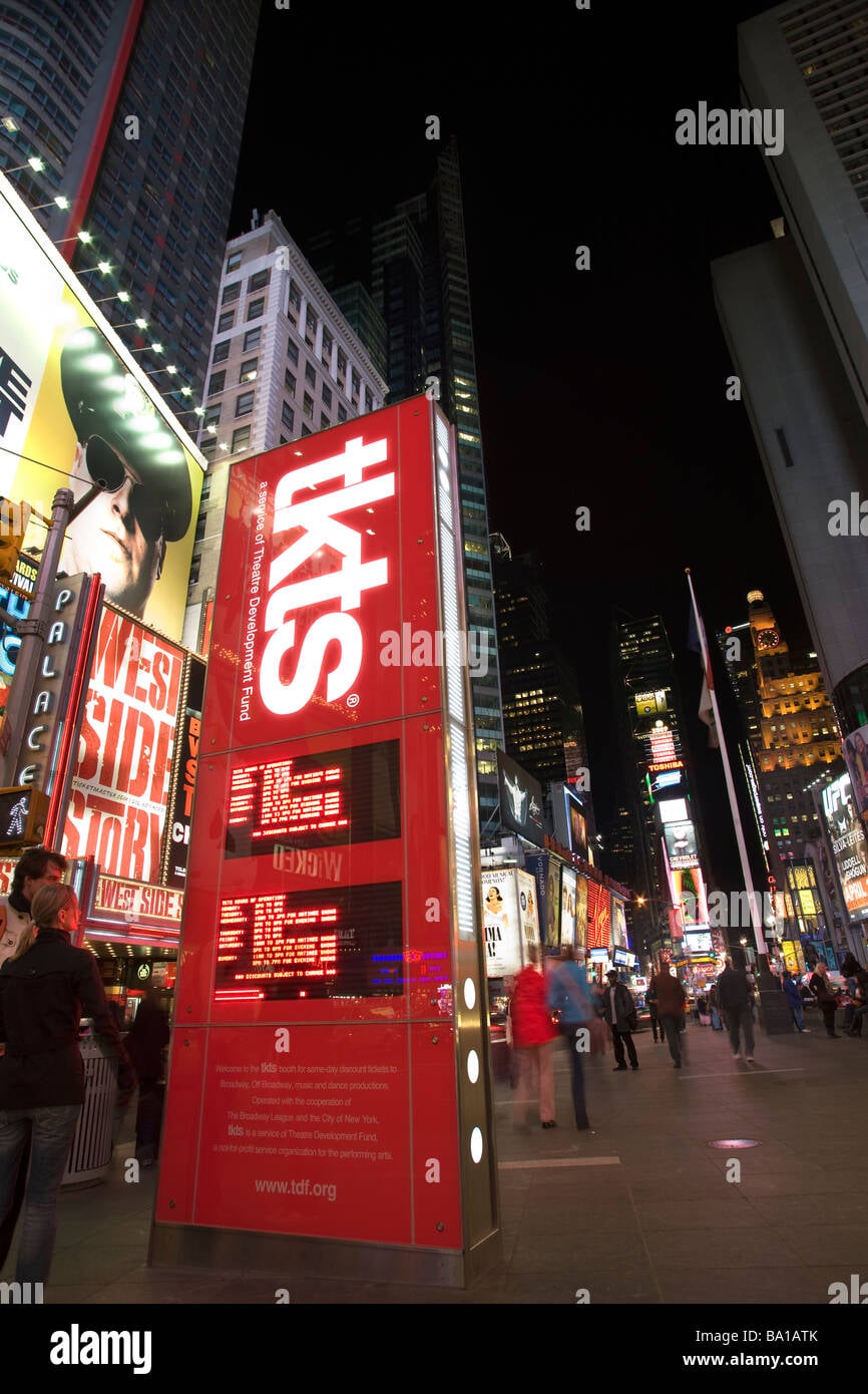 Take a Stroll through the TKTS Booth