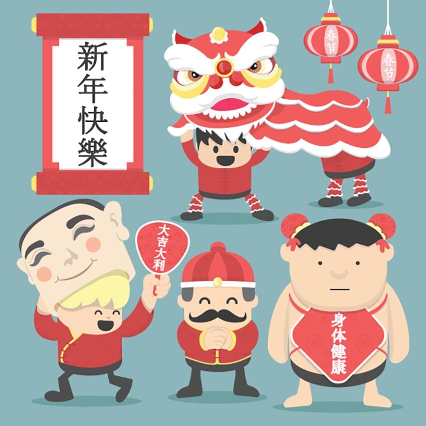 Exploring the Top 10 Chinese New Year Characters and Their Meanings