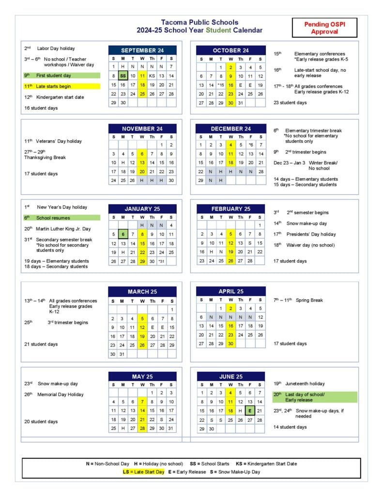 UCF Academic Calendar Spring 2025