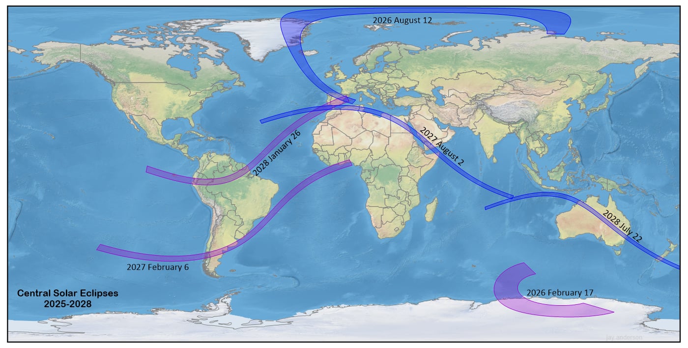 Upcoming Solar Eclipses