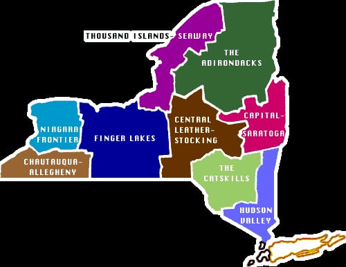 Upstate New York Regions