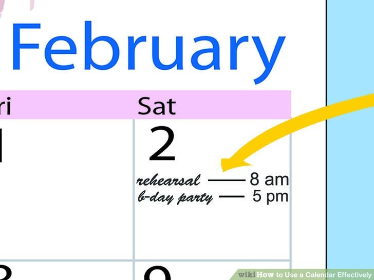 Use Quarterly Calendar Effectively