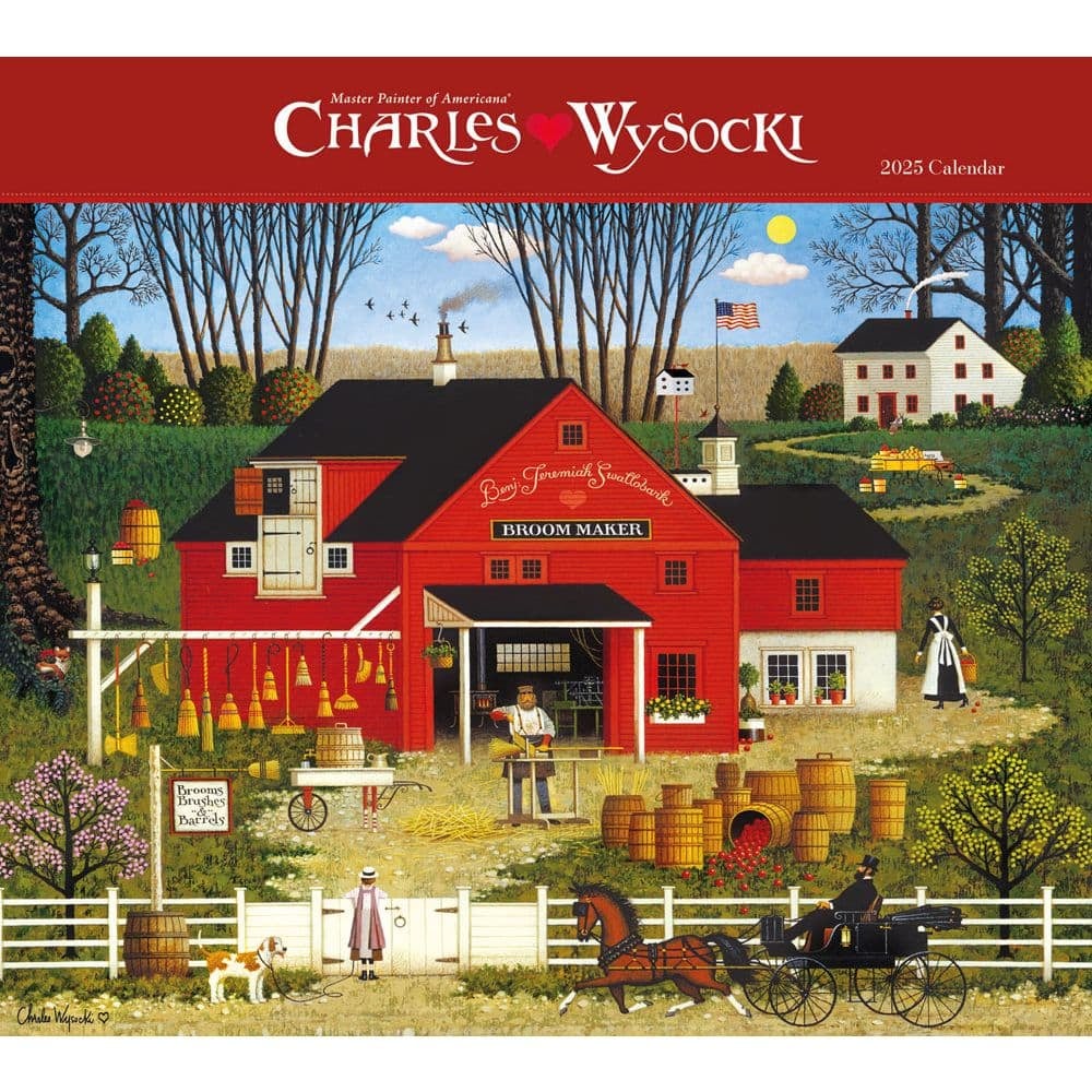 Using a Charles Wysocki Calendar