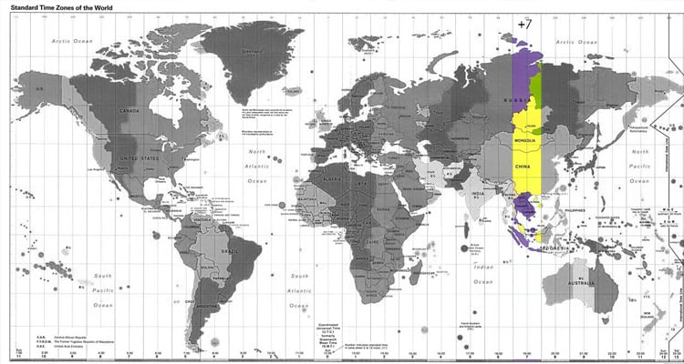 Vietnam Time Zones