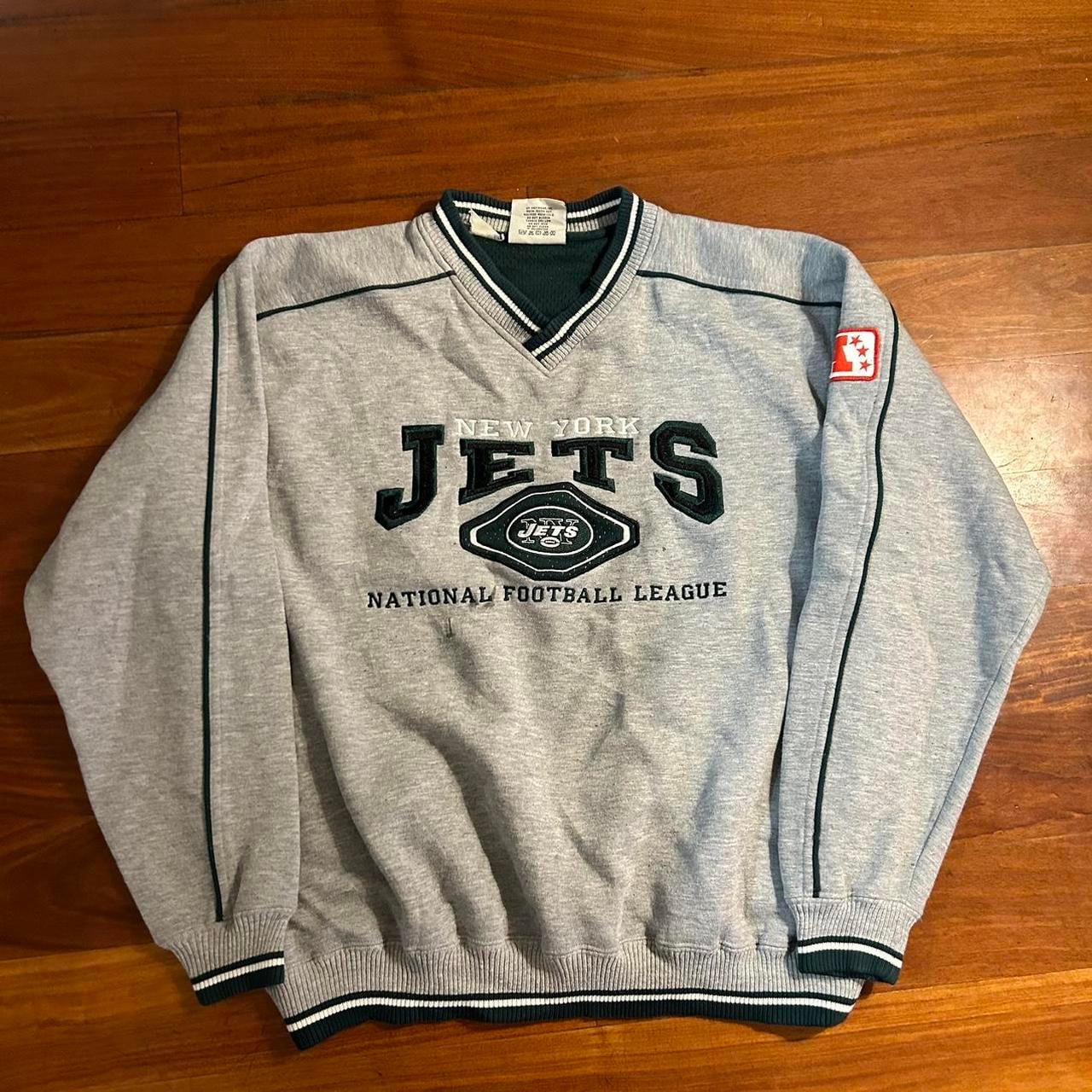 Vintage New York Jets Sweatshirt with Blazer