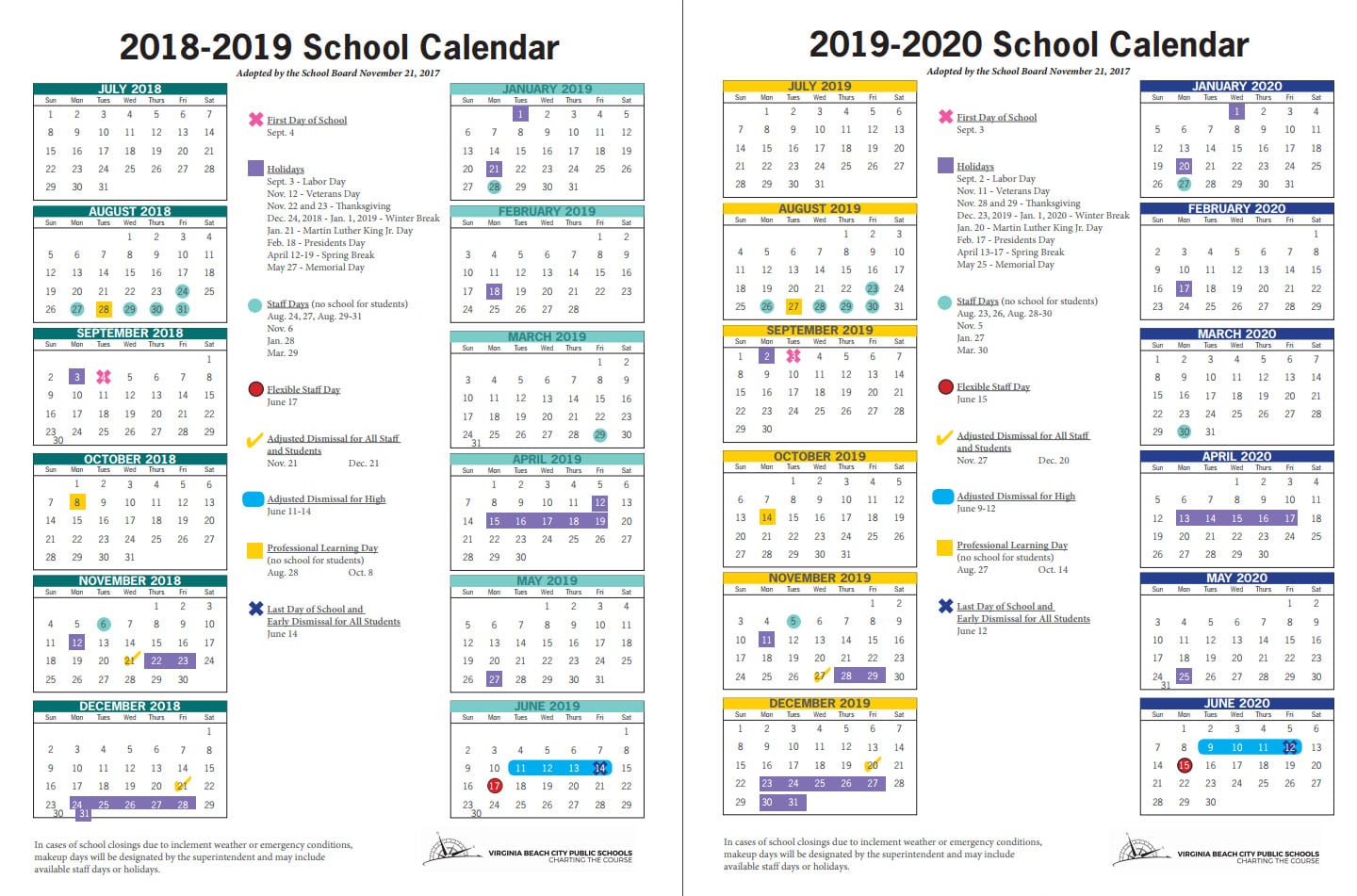 Virginia Beach School Calendar 2024-2025