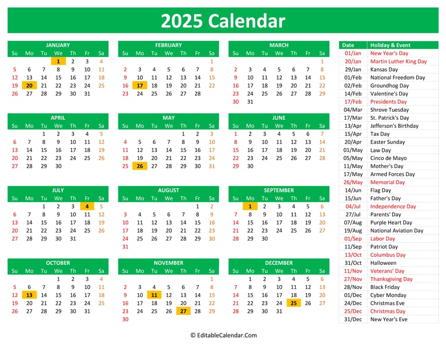 Vumc Holiday Calendar 2025: Key Dates To Know