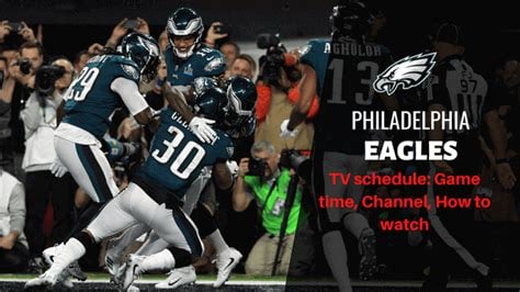 When Do The Eagles Play: Kickoff Times Revealed