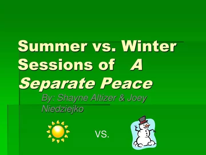 Winter and Summer Sessions at Stark State College