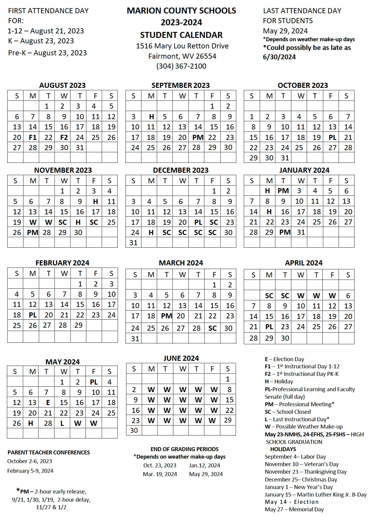 WVU Fall 2025 Academic Calendar