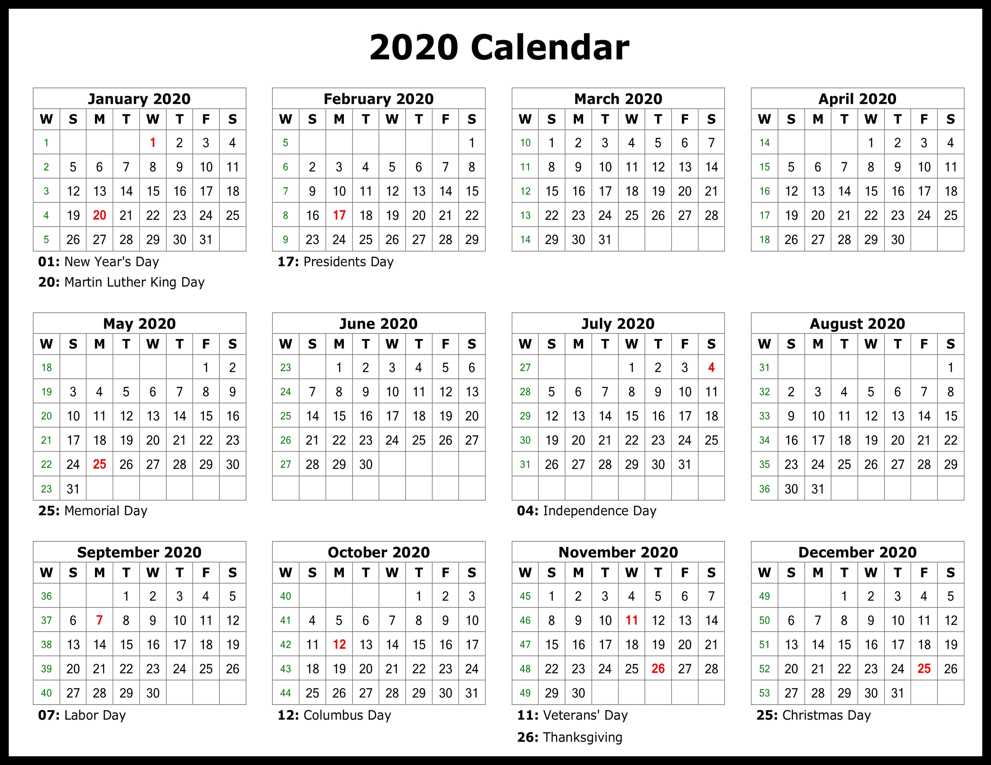 Importance of Calendars