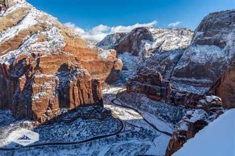 Zion National Park in Winter